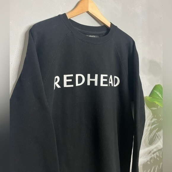 3/$30 _BRUNETTE THE LABEL | Redhead Classic Crew in  black - medium / large - Picture 6 of 7